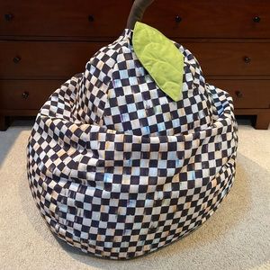 Mackenzie Childs plush bean bag